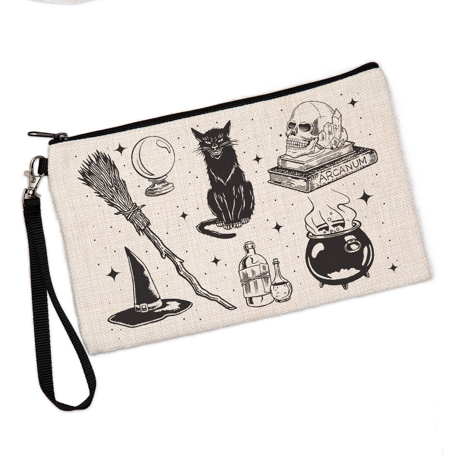 Counter Couture - Wholesale Pouch - Unisex - Spooky Halloween Zipper Pouch | Unlined5
