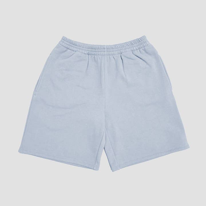 Bermuda sweat en coton biologique pour la vente par The Blank Lab