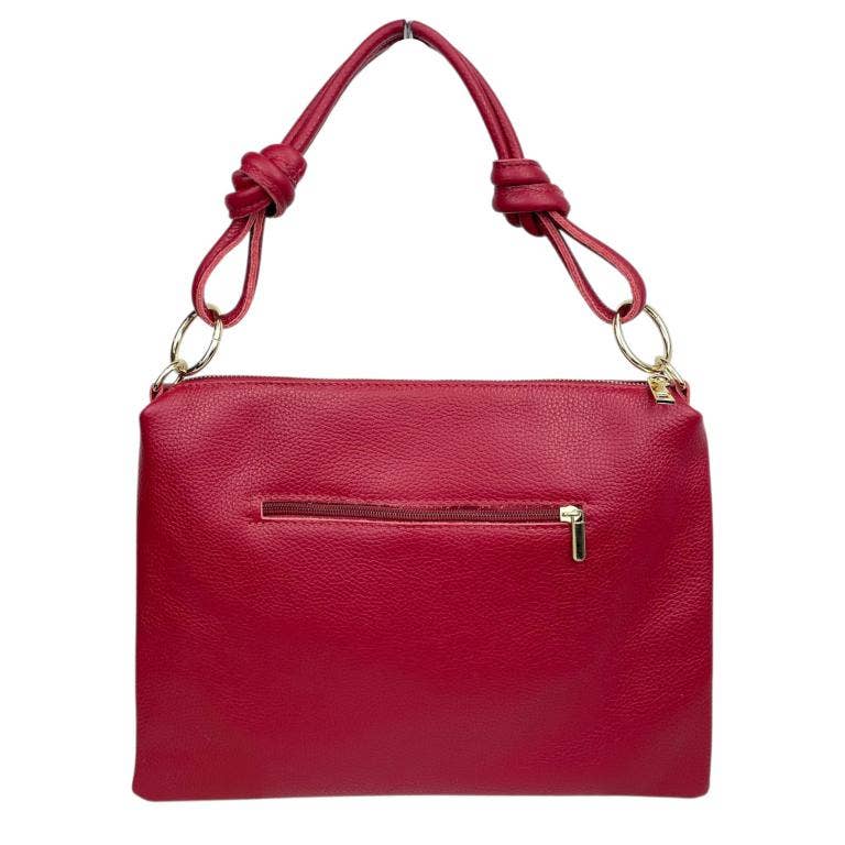 Chenson & Gorett – Großhandel Henkeltasche – Damen – Handtasche aus italienischem Leder mit Reißverschluss Damen 580259