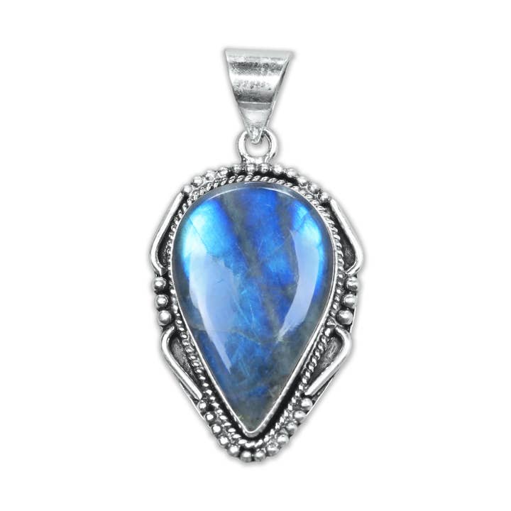 Handmade Jewels – Großhandel Individueller Charm/Anhänger – Verschiedene Kristallanhänger - Versilbert, Gemischte Größen, Verschiedene Designs2