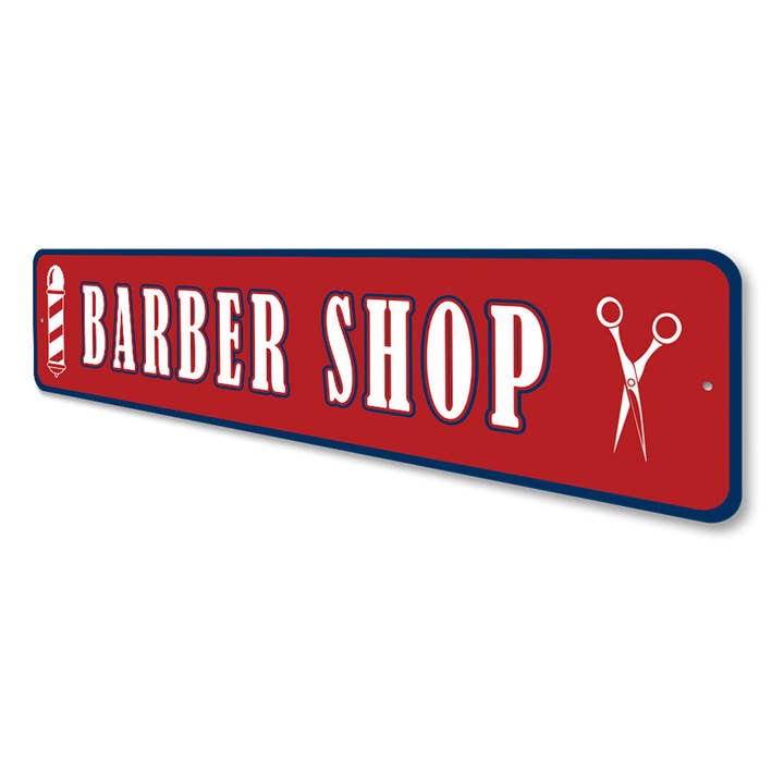 Lizton Sign Shop, Inc - Vente Pancarte - Panneau Barber's Pole Barber Shop3