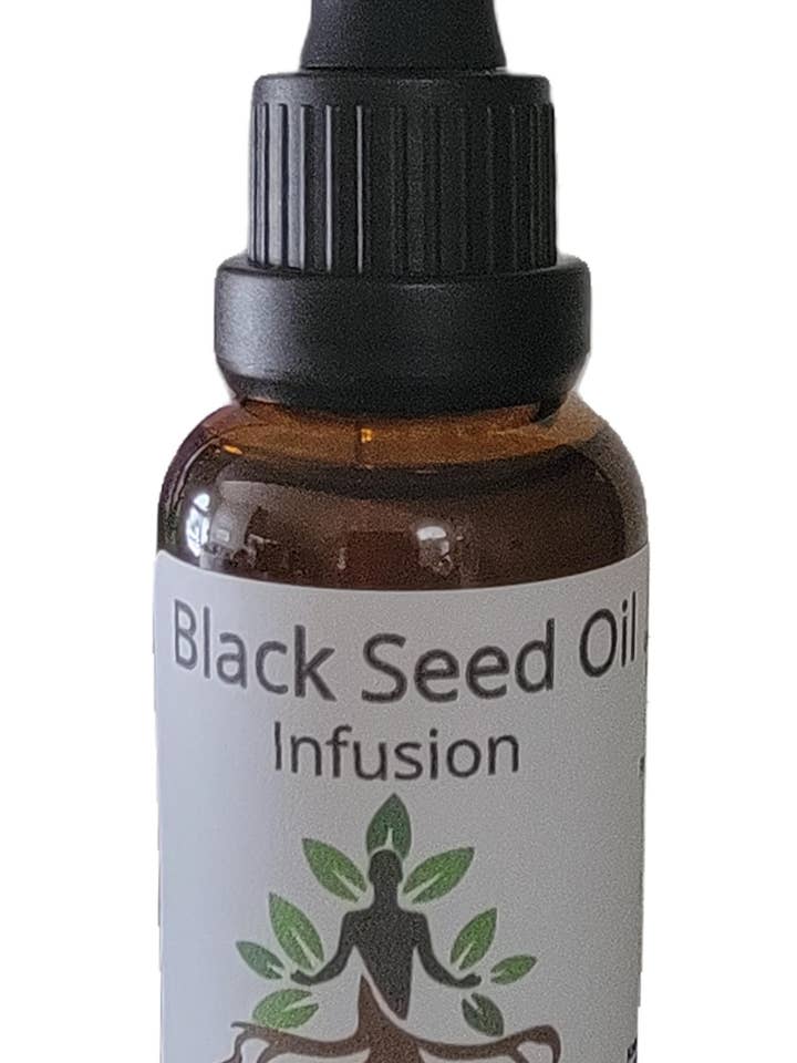 Infusion d'huile de cumin noir 1 oz. (Nigelle) pour la vente par Magik Roots