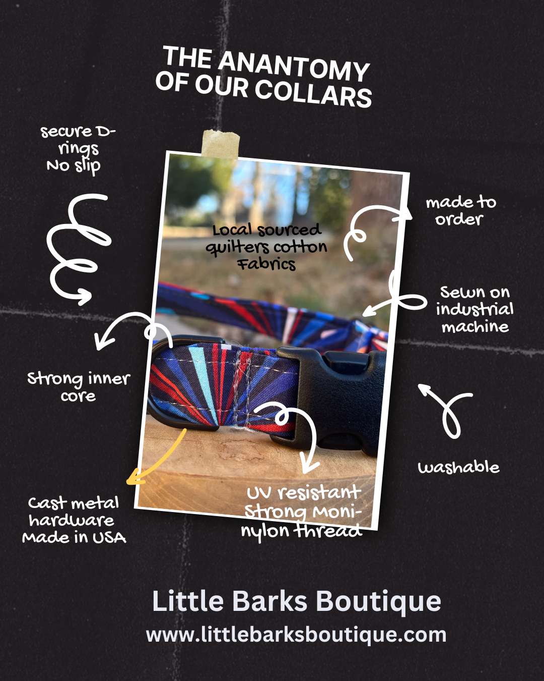 Little Barks Boutique - Wholesale Pet Collar - Cat/Dog - Dog Collar with Shamrocks2