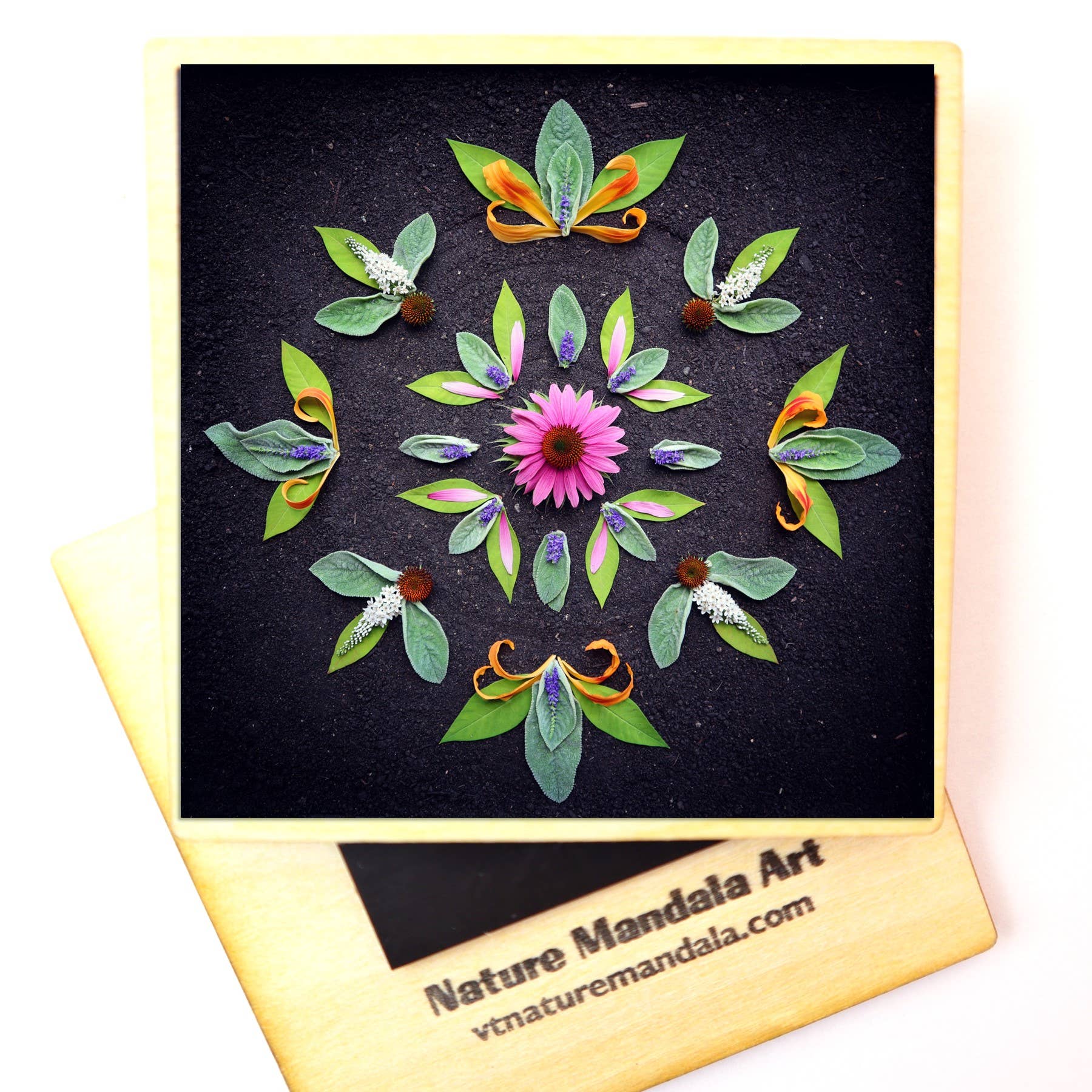 Nature Mandala Art - Wholesale Magnet - Nature / Flower Mandala Magnets :: 10 Designs14