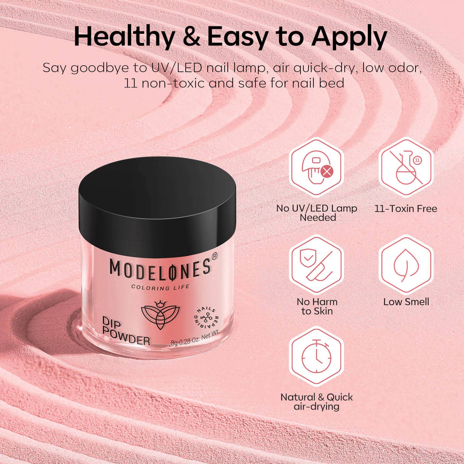 Modelones - Wholesale Nailcare Set - Pick Me - 19Pcs Dipping Powder Kit1