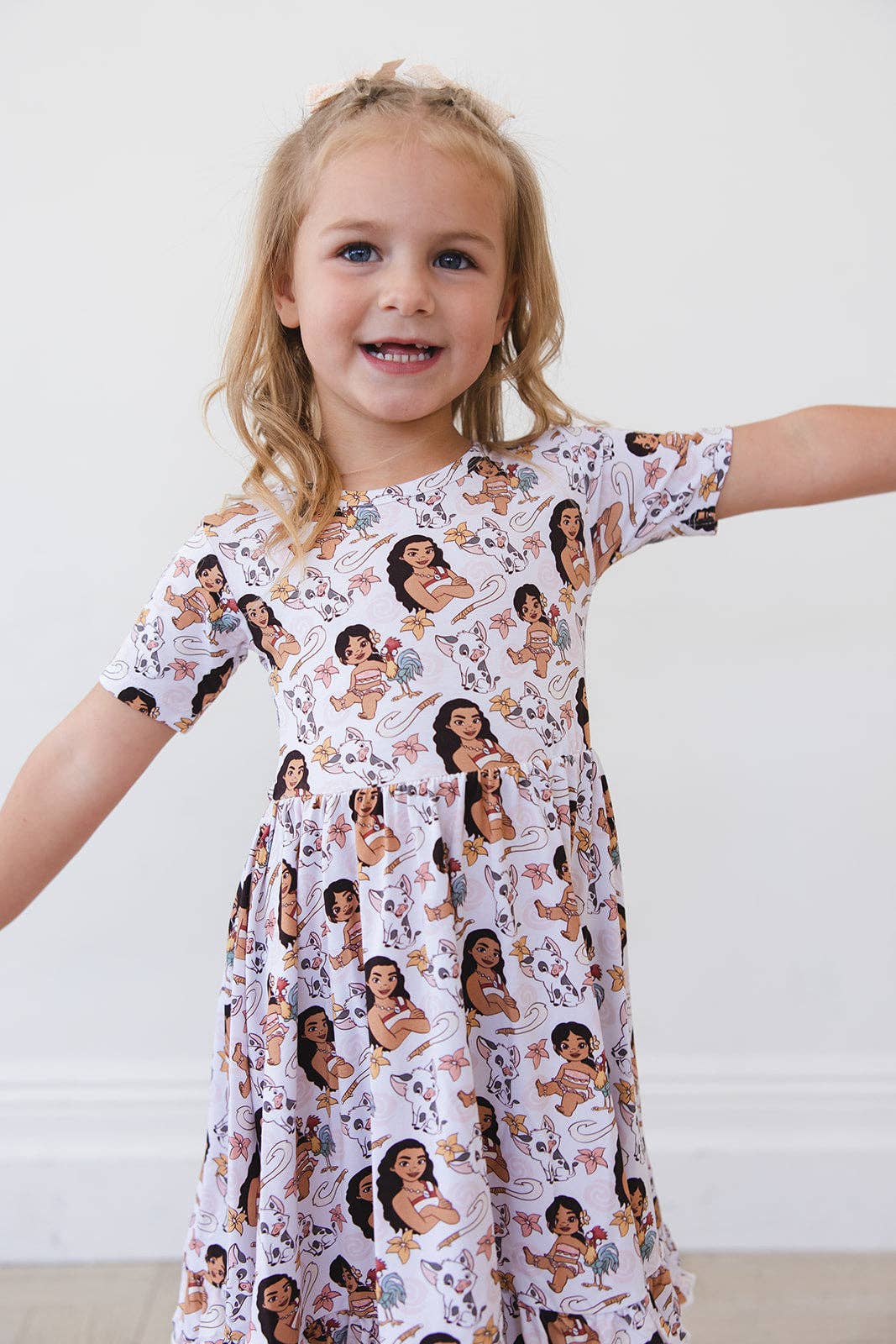 Blush Lotus - Wholesale Dress - Kids - Wayfinder - Ruffle Dress14