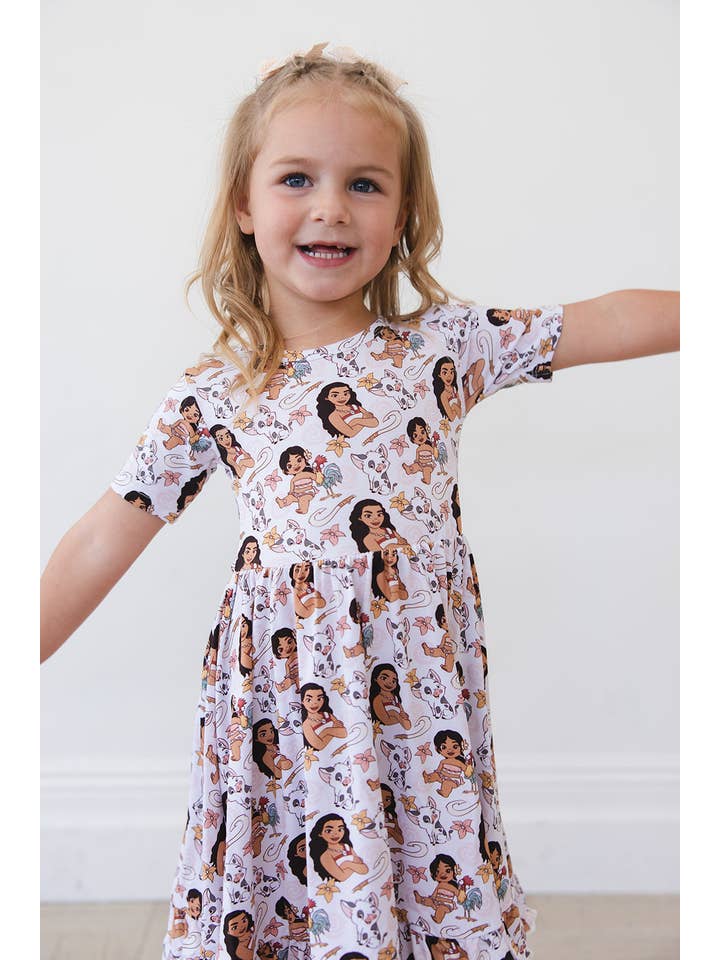 Blush Lotus - Wholesale Dress - Kids - Wayfinder - Ruffle Dress14