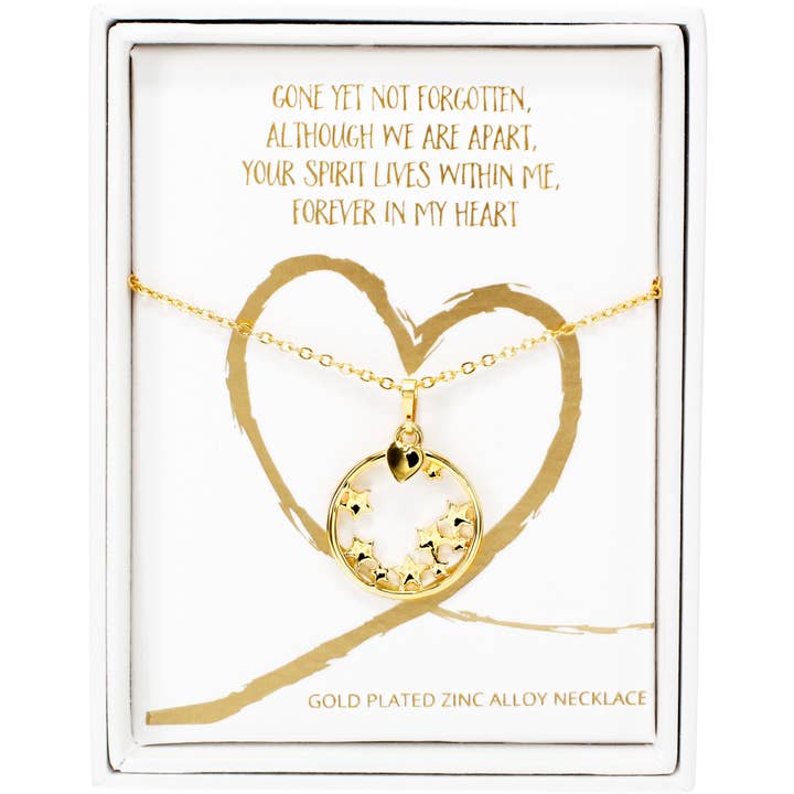 Forever - 16"-18" Star Memorial Necklace for wholesale by Pavilion