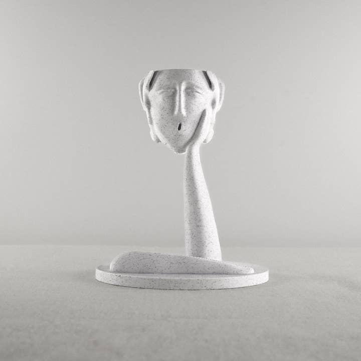 Medusa Air Head Planter for wholesale by Rosebud Homegoods