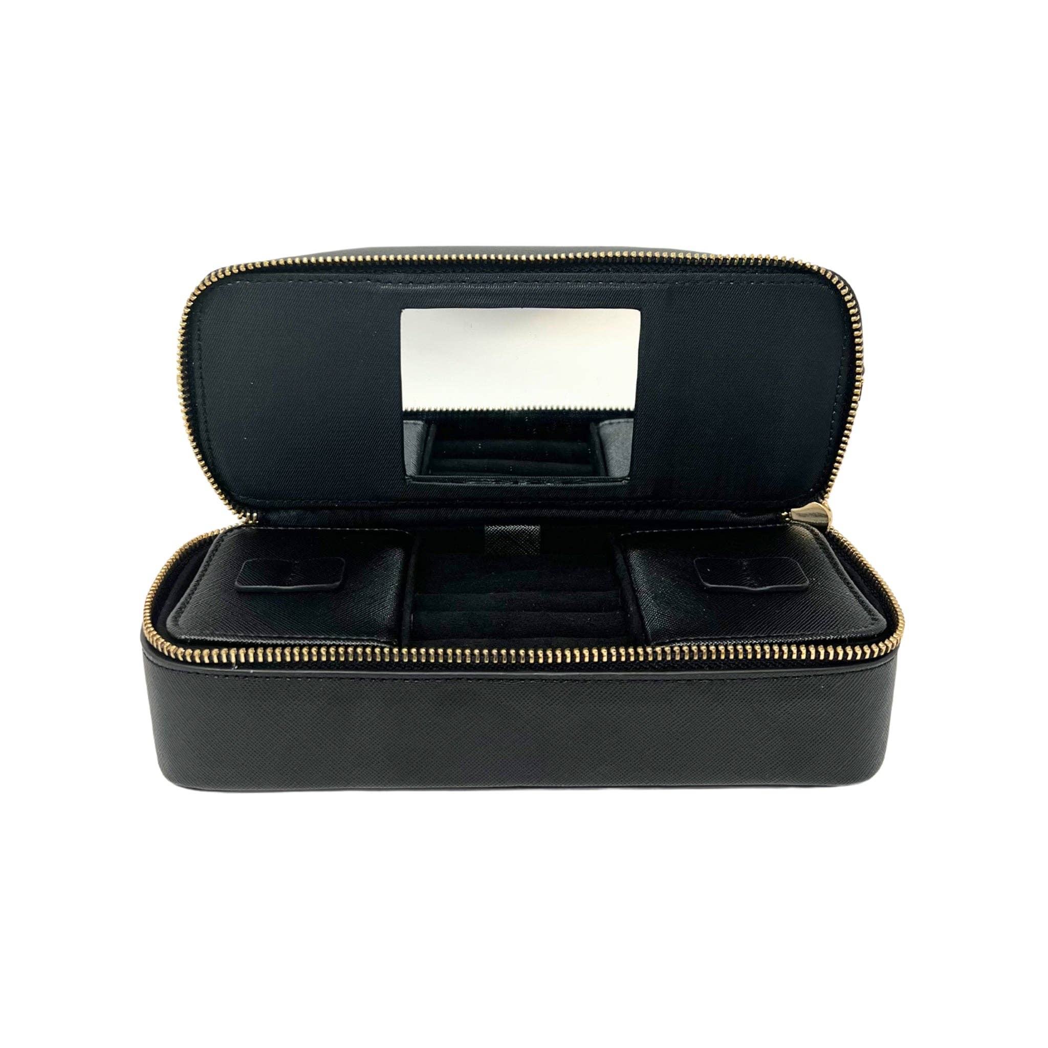 YOUZEY - Wholesale Makeup/Cosmetic Bag - Jetsetter - The Curved Cosmetic Bag with Jewelry Organizer6