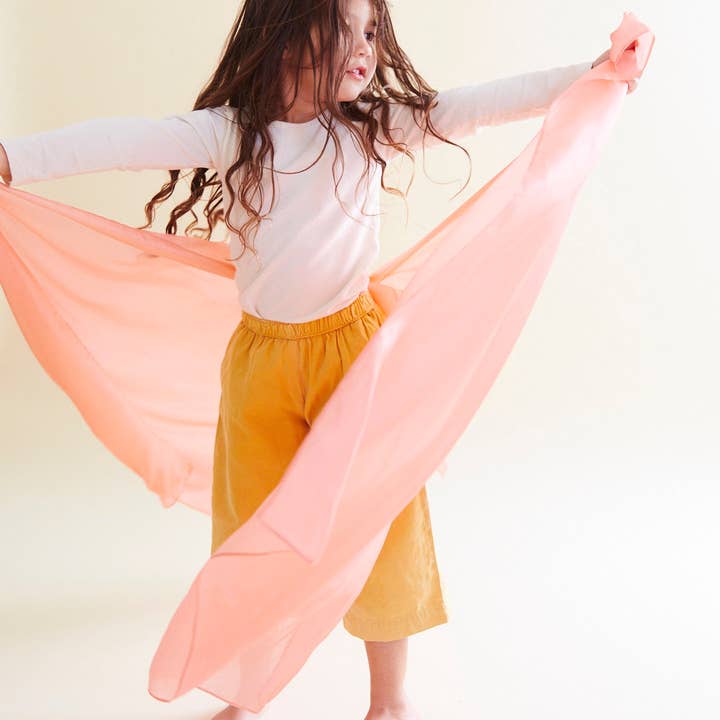 Sarah’s Silks - Wholesale Toy Set - Kids - Playsilks - Open-Ended 100% Silk, Natural Waldorf Toys