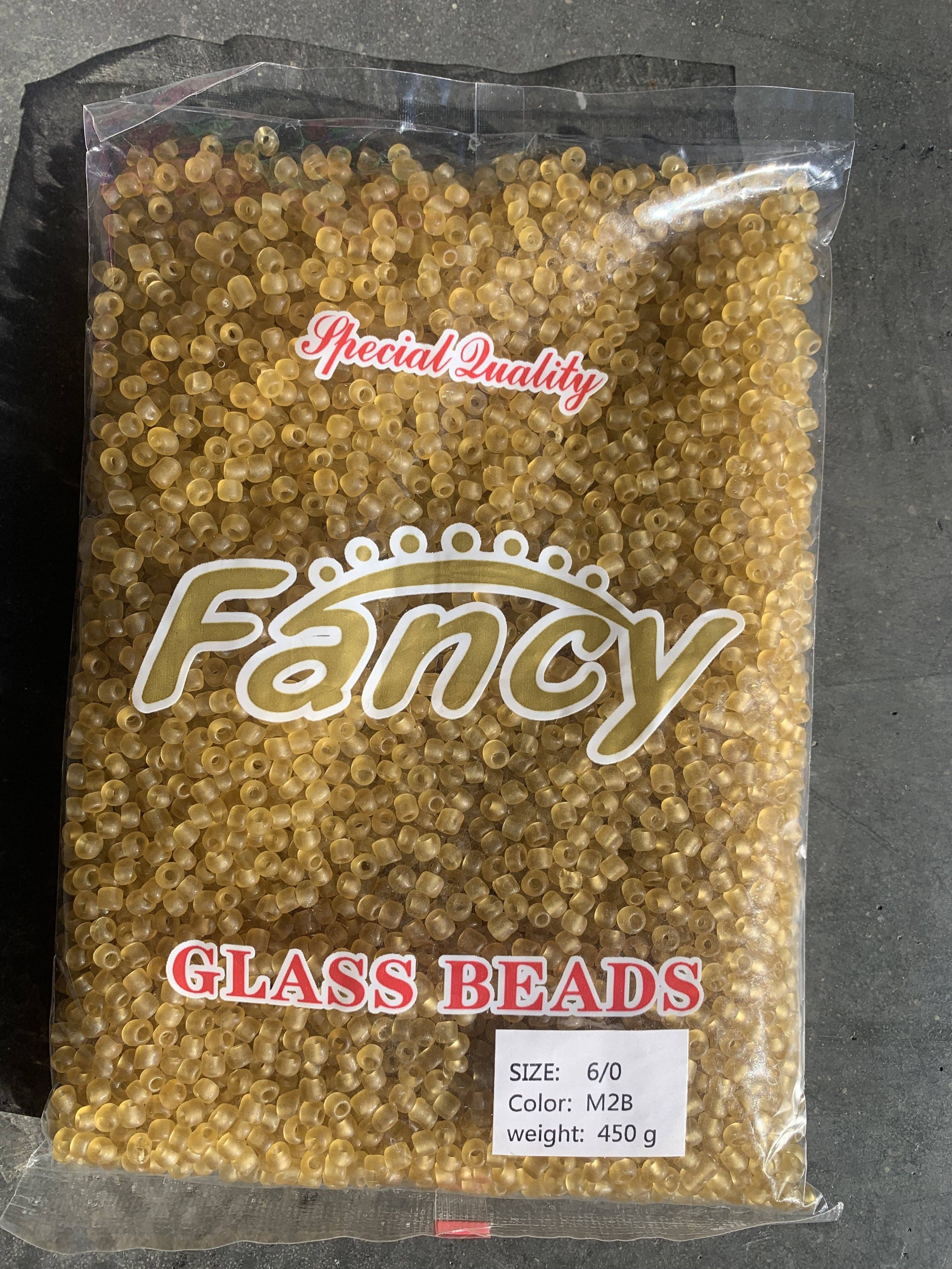 MaddieMayShop – Großhandel Perlen – 6/0 Glas-Racilperlen ~ 450 Gramm, ROCÉPERLEN LOSE6