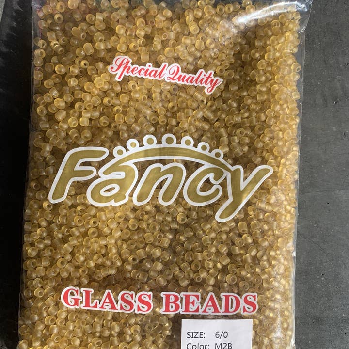 MaddieMayShop - Wholesale Beads - 6/0 Glass Seed Beads~ 450 Grams, SEED BEADS BULK6