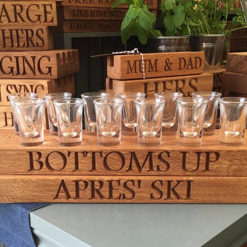 From The Oak Tree – Engroshandel Shotglas – Shot glas bakke
