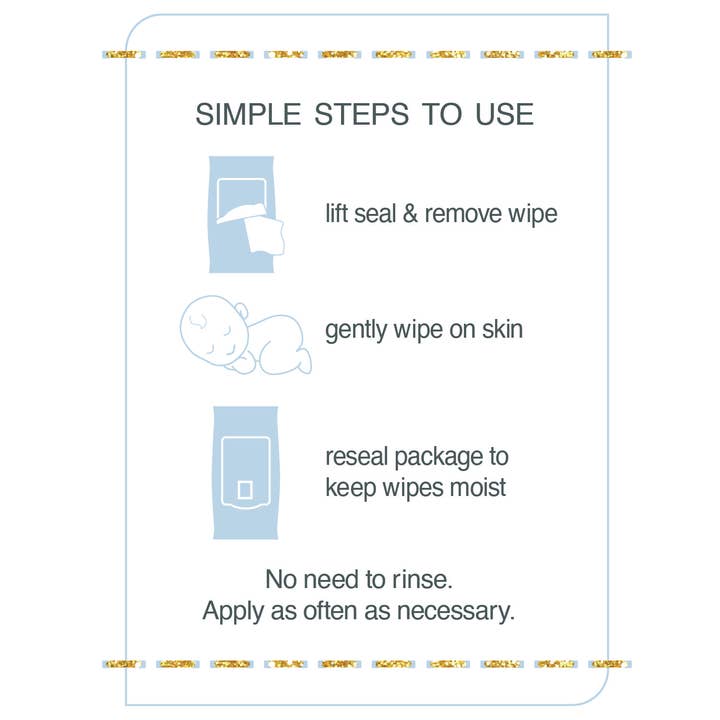 Grab Green - Wholesale Face & Body Wipes - Baby - Baby Witch Hazel Wipes Rosewood 32 Sheets4