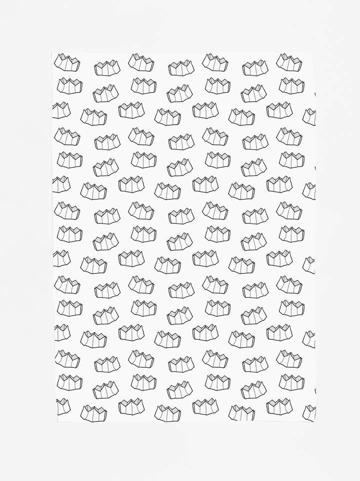 Christmas Cracker Crown Tea Towel for wholesale by Morris + Norris