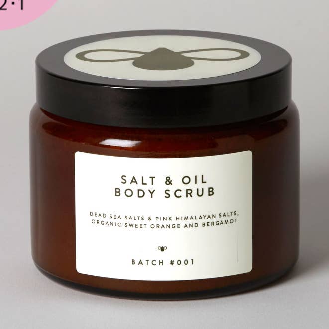 Award-winning Body Scrub with Organic Sweet Orange  600g for wholesale by Batch #001