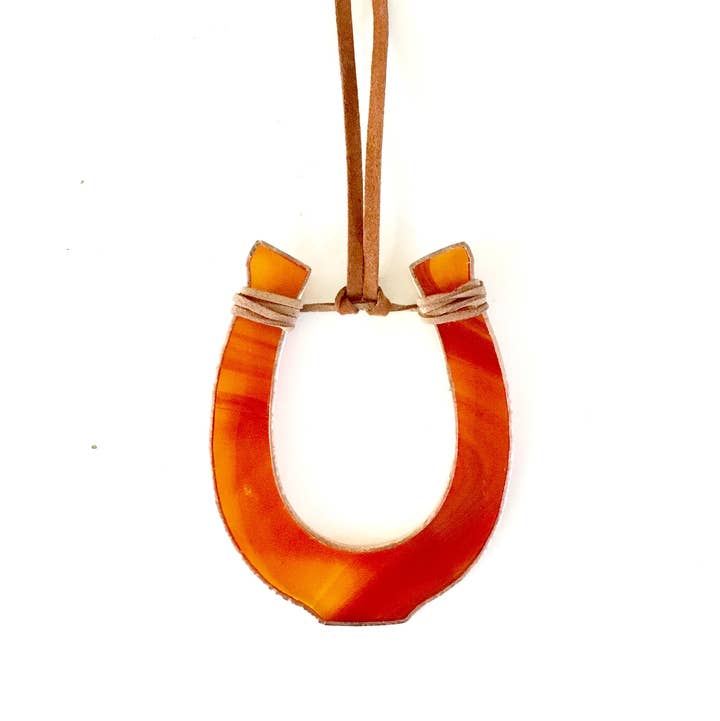 Stained Glass Horseshoe for wholesale by Colin Adrian Glass