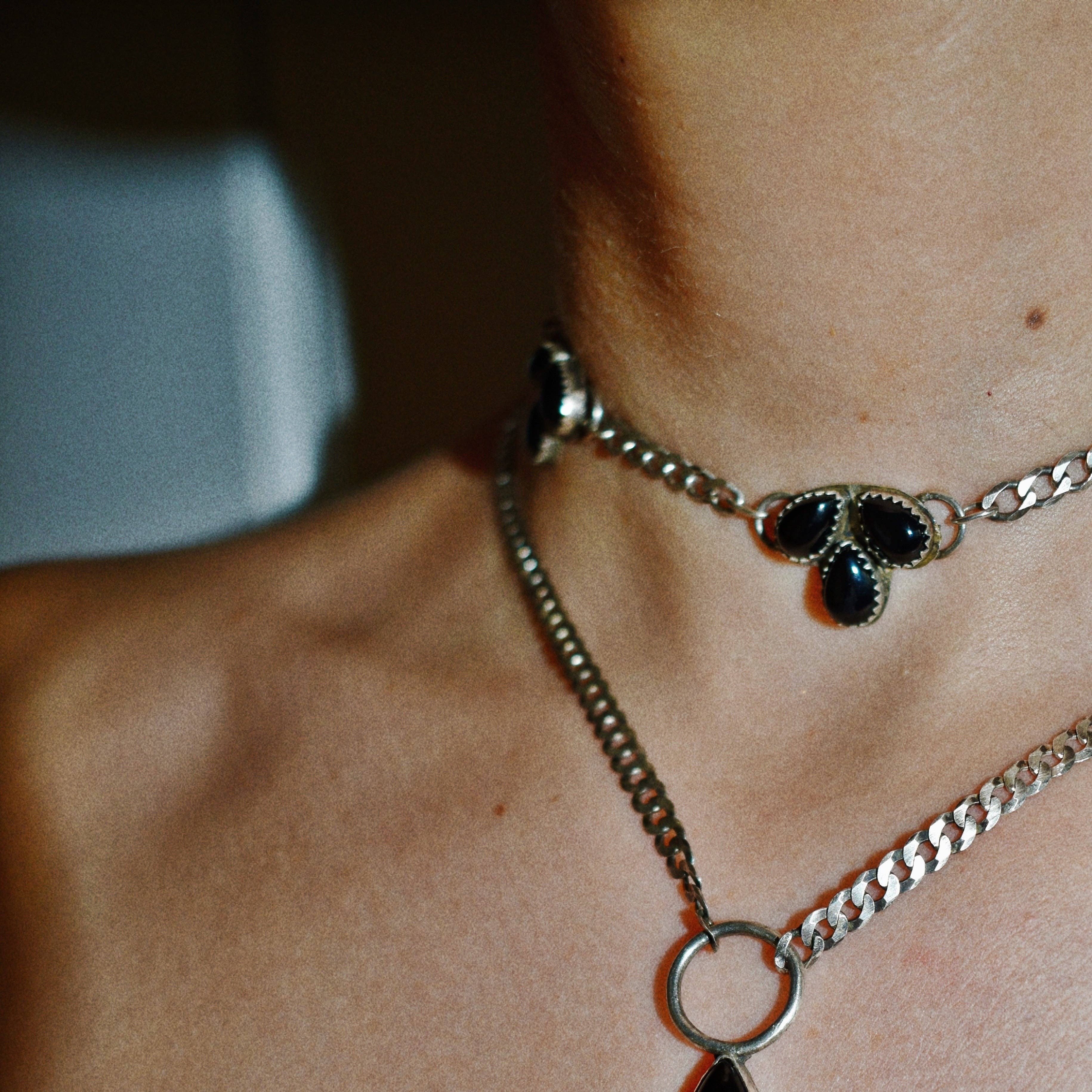 Laura Mar Jewelry - Wholesale Pendant/Charm Necklace - waterfall gemstone necklace6