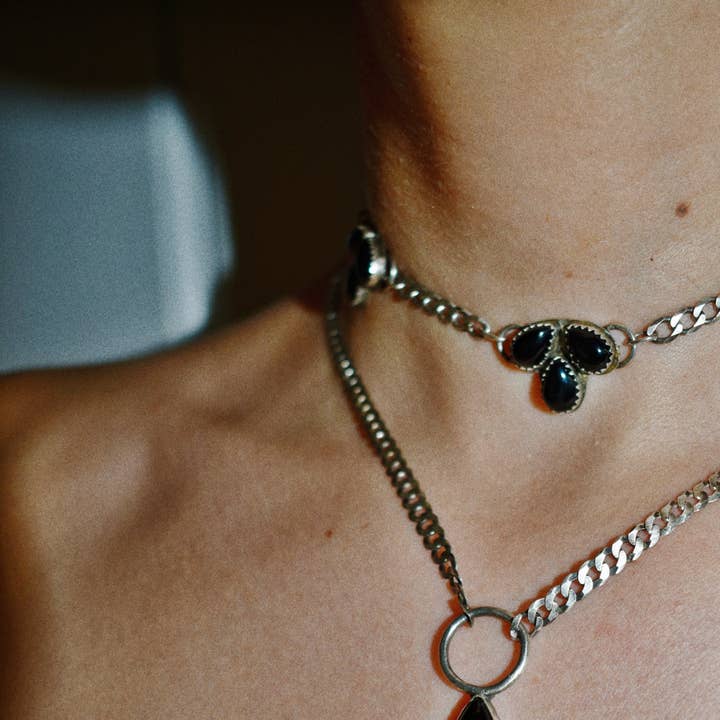 Laura Mar Jewelry - Wholesale Pendant/Charm Necklace - waterfall gemstone necklace6