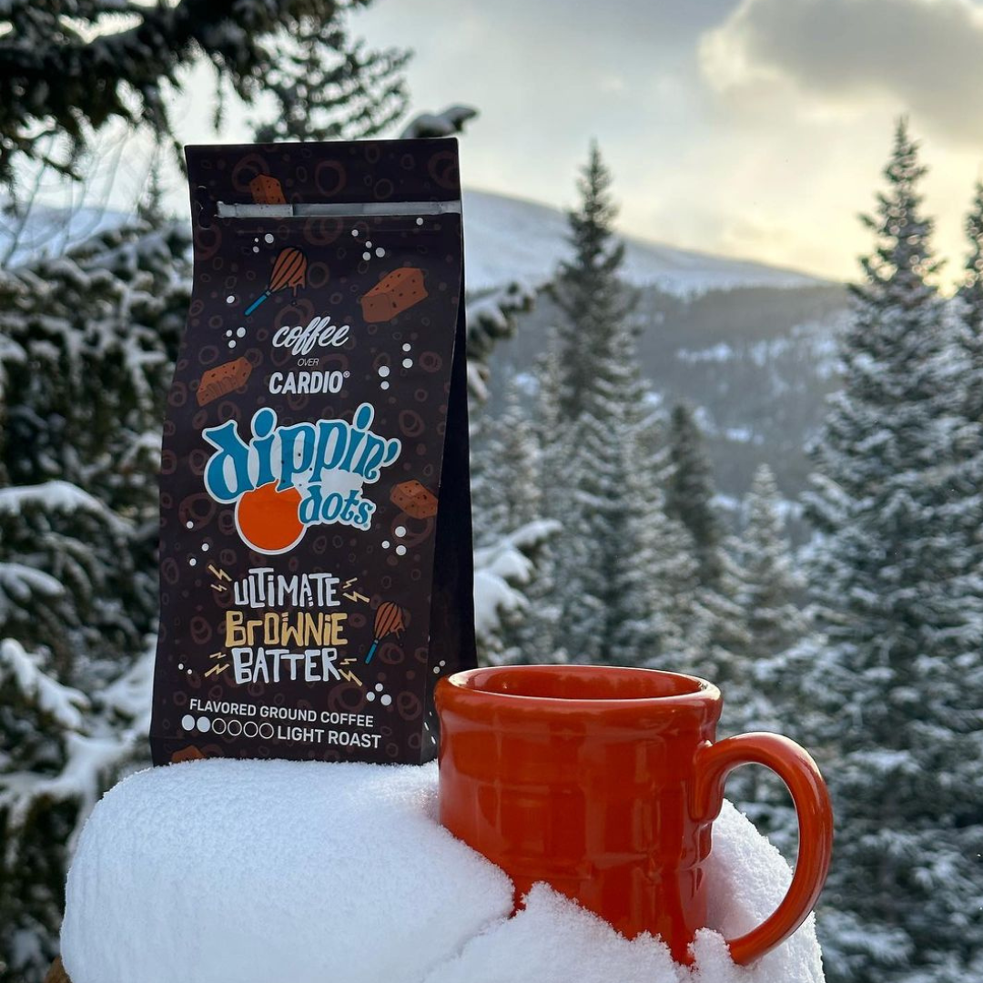 Coffee Over Cardio® - Wholesale Ground Coffee - Dippin' Dots® Brownie Batter Ground Coffee - Light Roast4