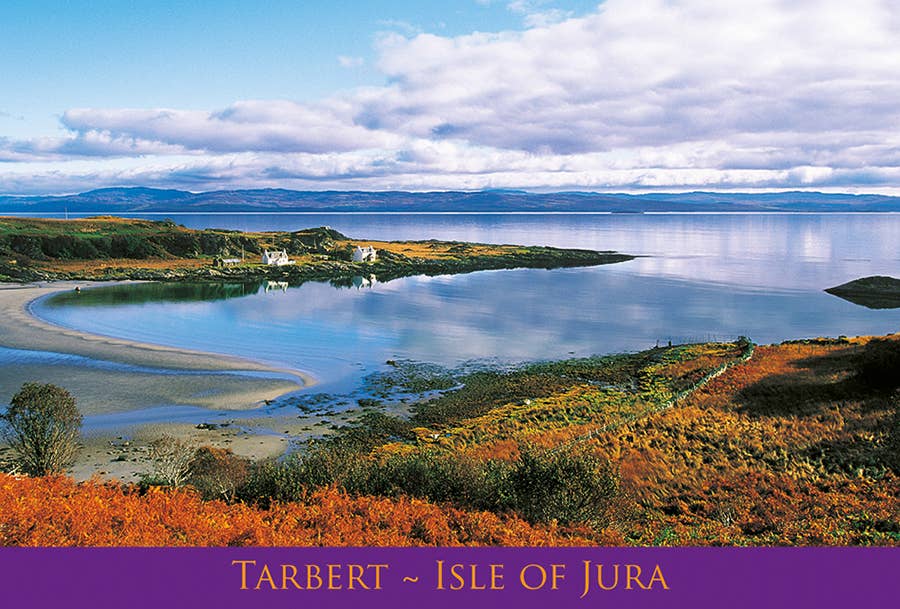Island Blue Publishing – wholesale Postcard – Small Postcard Tarbert Jura0