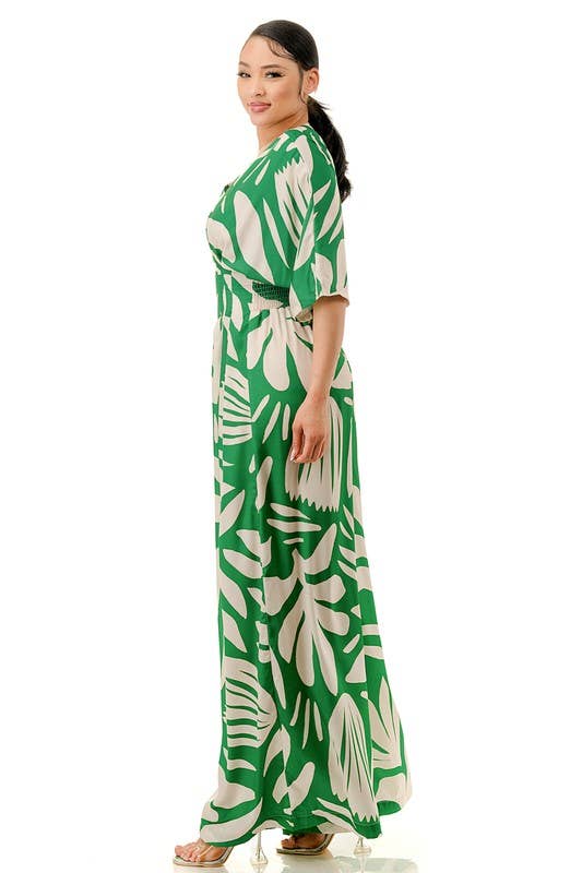 Namatt Design - Wholesale Jumpsuit - Women's - Plus Front Zip Elastic Back Wide Palazzo Jumpsuit\5