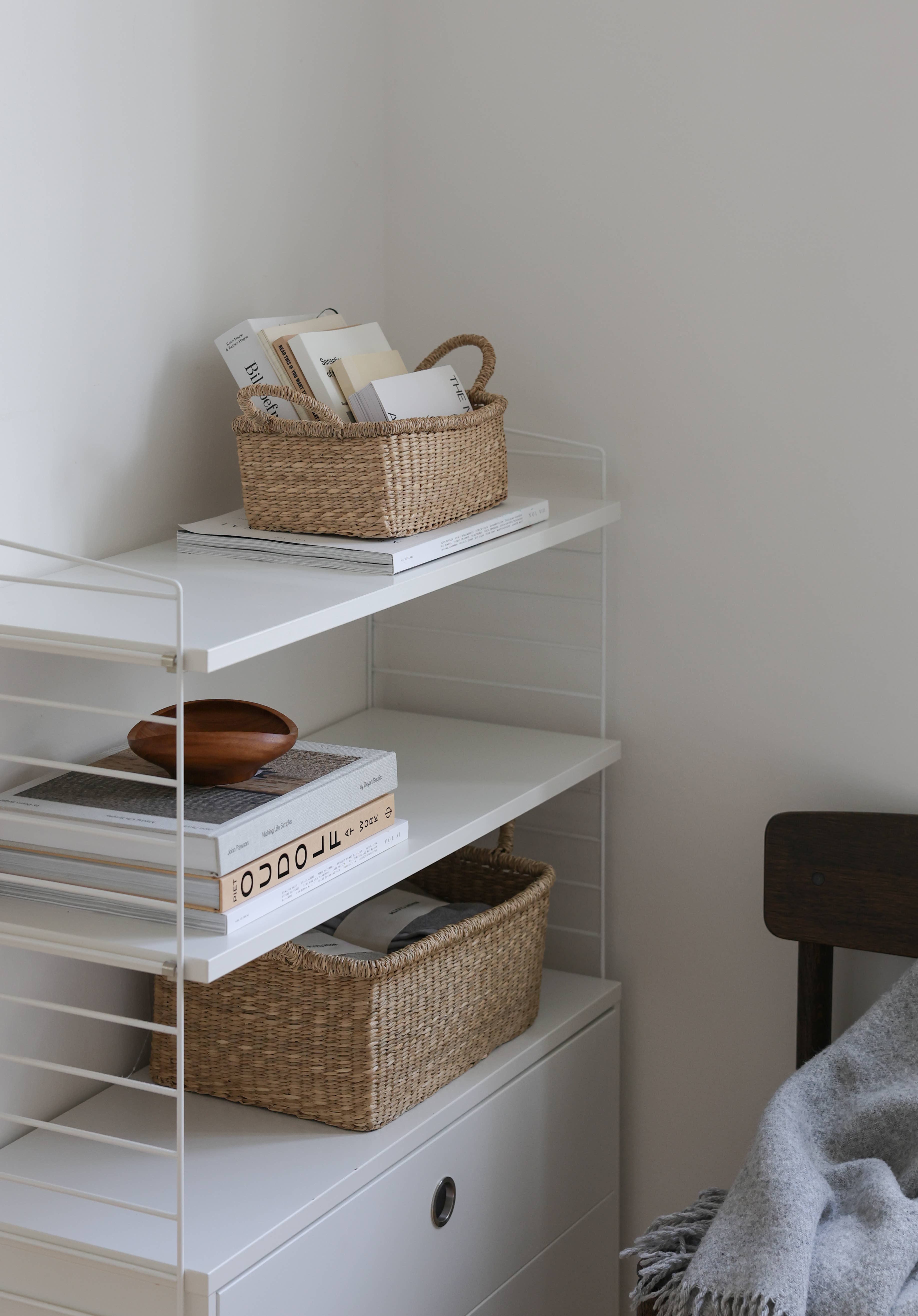 SUNNY HOME - Wholesale Basket - Seagrass Basket with Handles – Lima Rectangular Large3