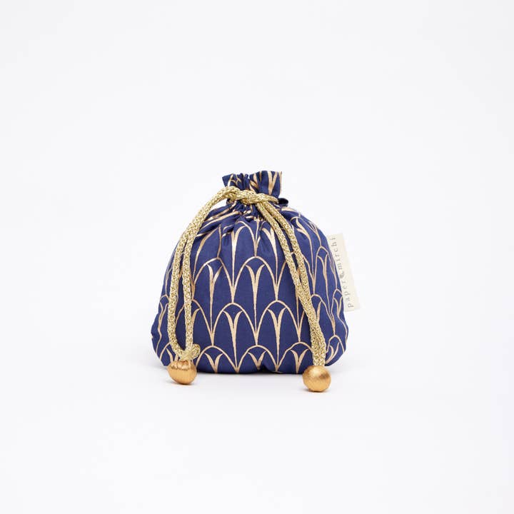 Paper Mirchi - Wholesale Gift Bag - Reusable Fabric Gift Bags Double Drawstring- 2024 Collection
