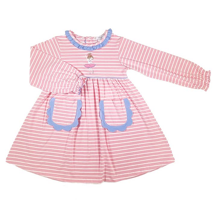 Ballerina Girl's Dress for wholesale by Ishtex Textile Products, Inc.