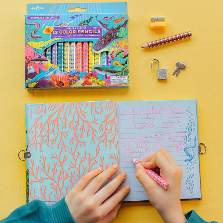 eeBoo - Wholesale Colored Pencil - Shark Special Biggie Pencil Assortment
