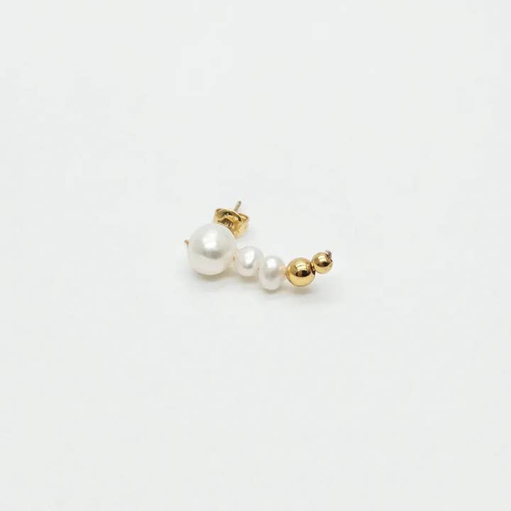 LA MAISON GISEL B. - Wholesale Single Earring - Boucle d'oreille grimpante perles Flora2