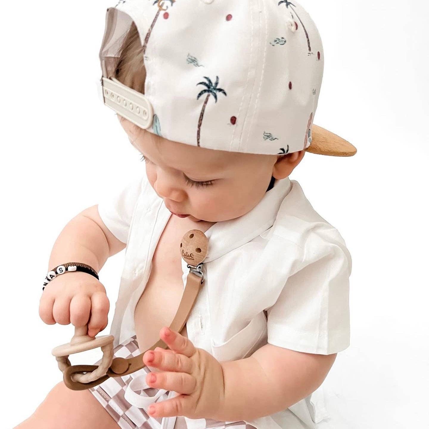 Calla & Friends – wholesale Nappklämma - Baby – Nash Everything Clip - Rutig11