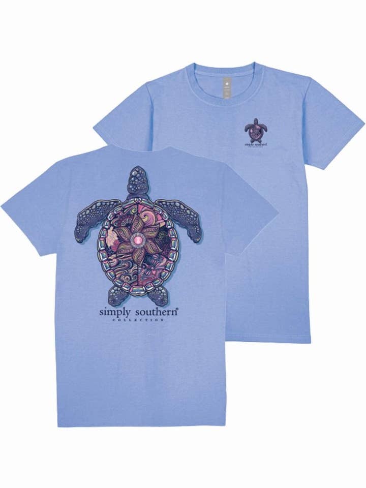 simply southern - Wholesale Screen Printed T-Shirt - Women's - SS-TRACKT1-MNDLA-WAVE