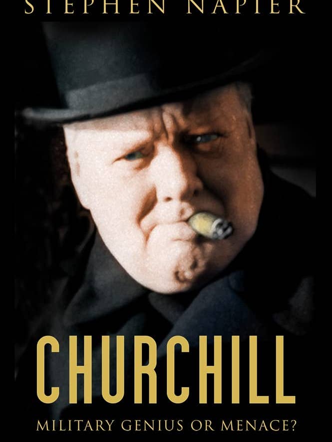 Churchill: Military Genius or Menace? by Stephen Napier for wholesale by Boon Books