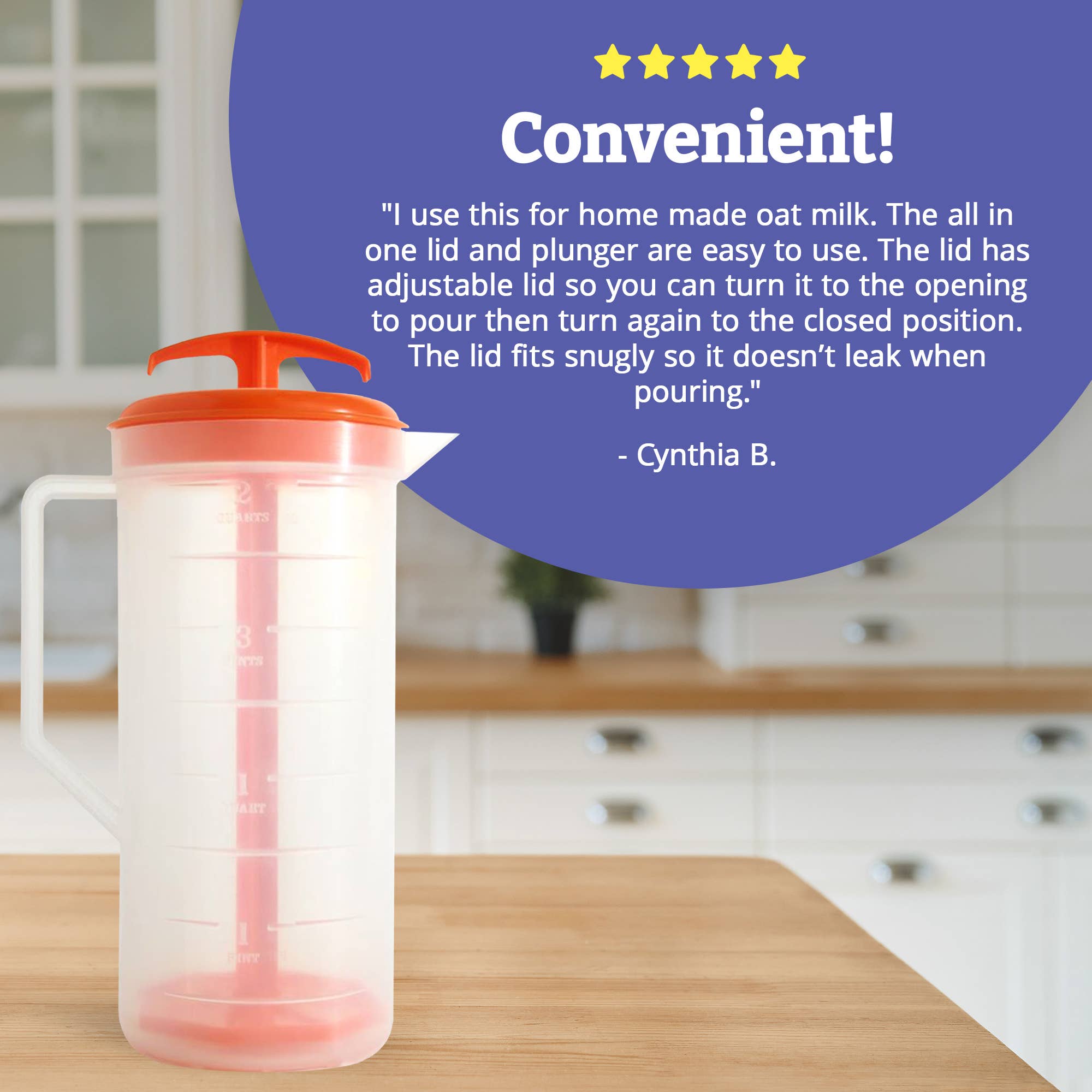 JBK Pottery – wholesale Pitcher – Mixing Pitcher - 2 Quart Capacity - Orange6