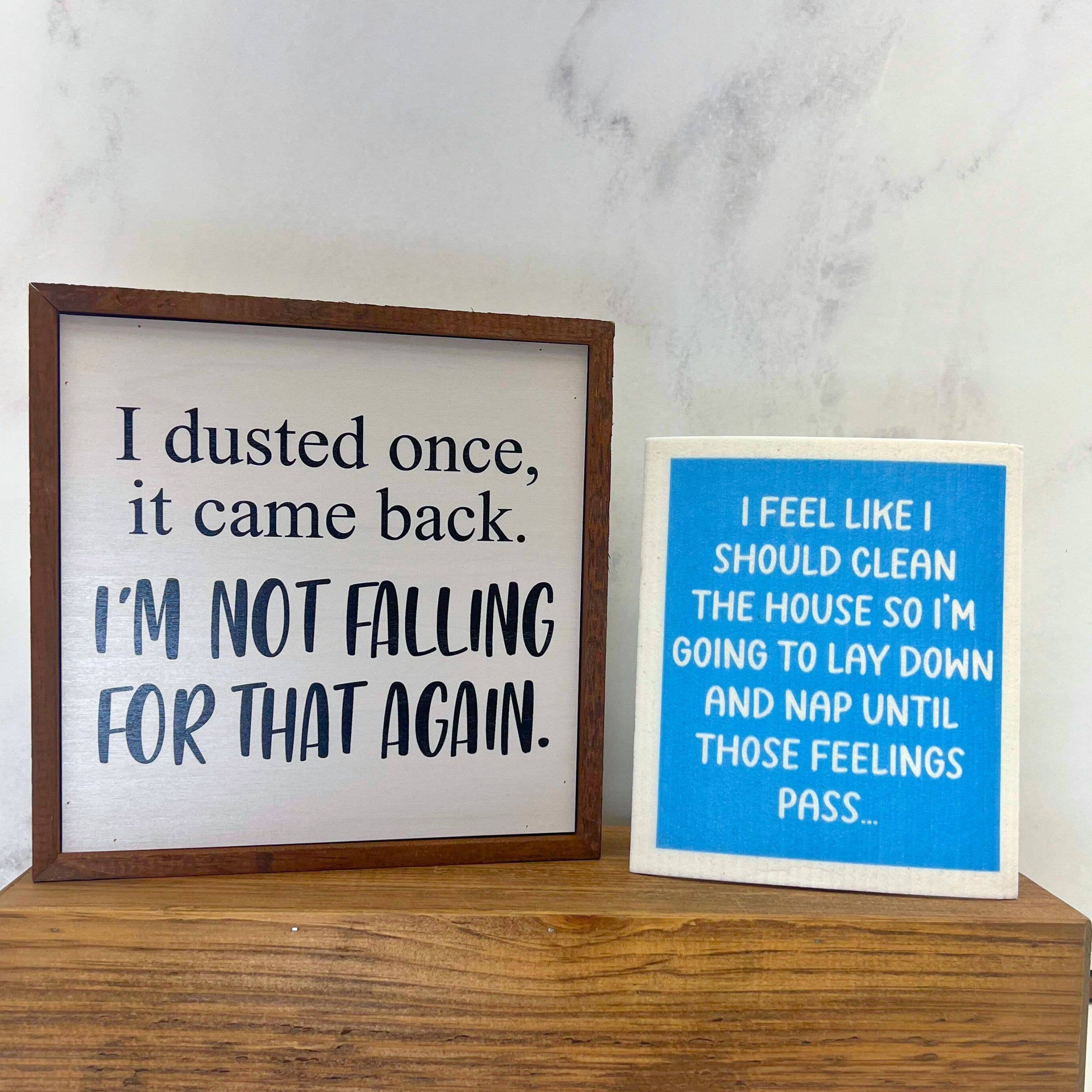 Driftless Studios - Wholesale Dishcloth - I Should Clean This House Funny Swedish Dishcloths - Kitchen3