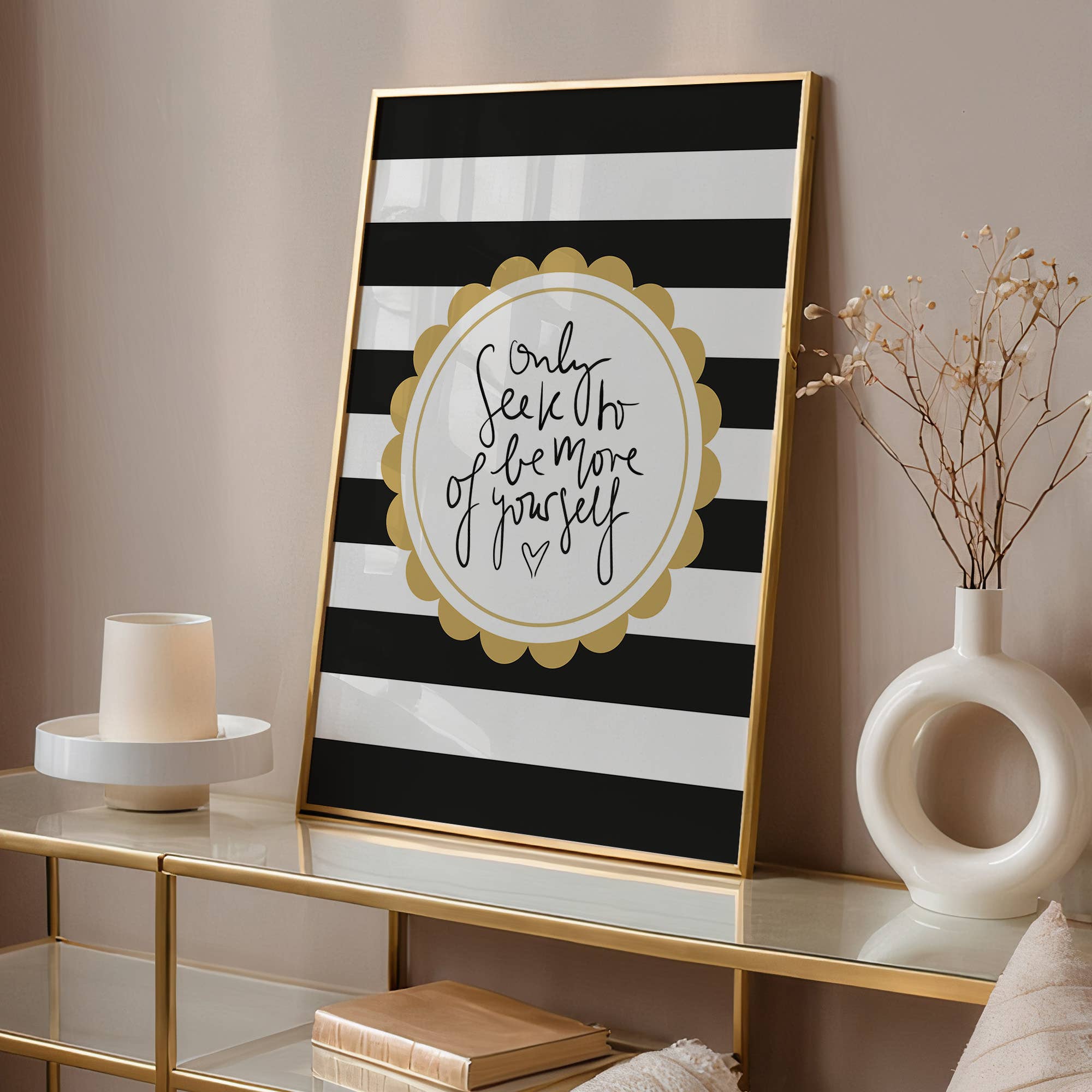 Tales by Jen - Wholesale Poster - Poster 'Only Seek to Be More of Yourself'3