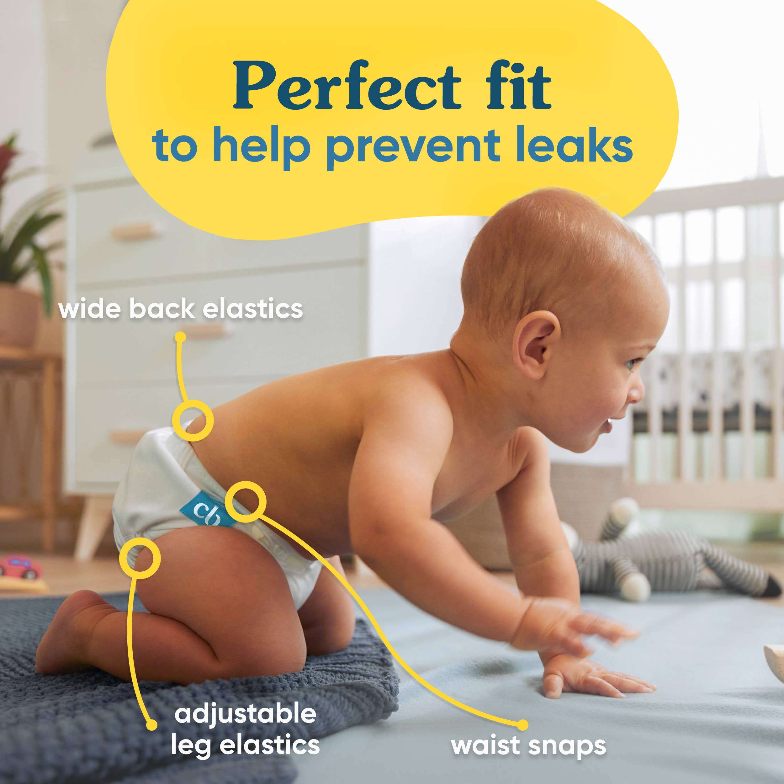 Charlie Banana CA - Wholesale Diaper (Cloth) - Baby - 3 Pack - Reusable Cloth Diapers One Size4