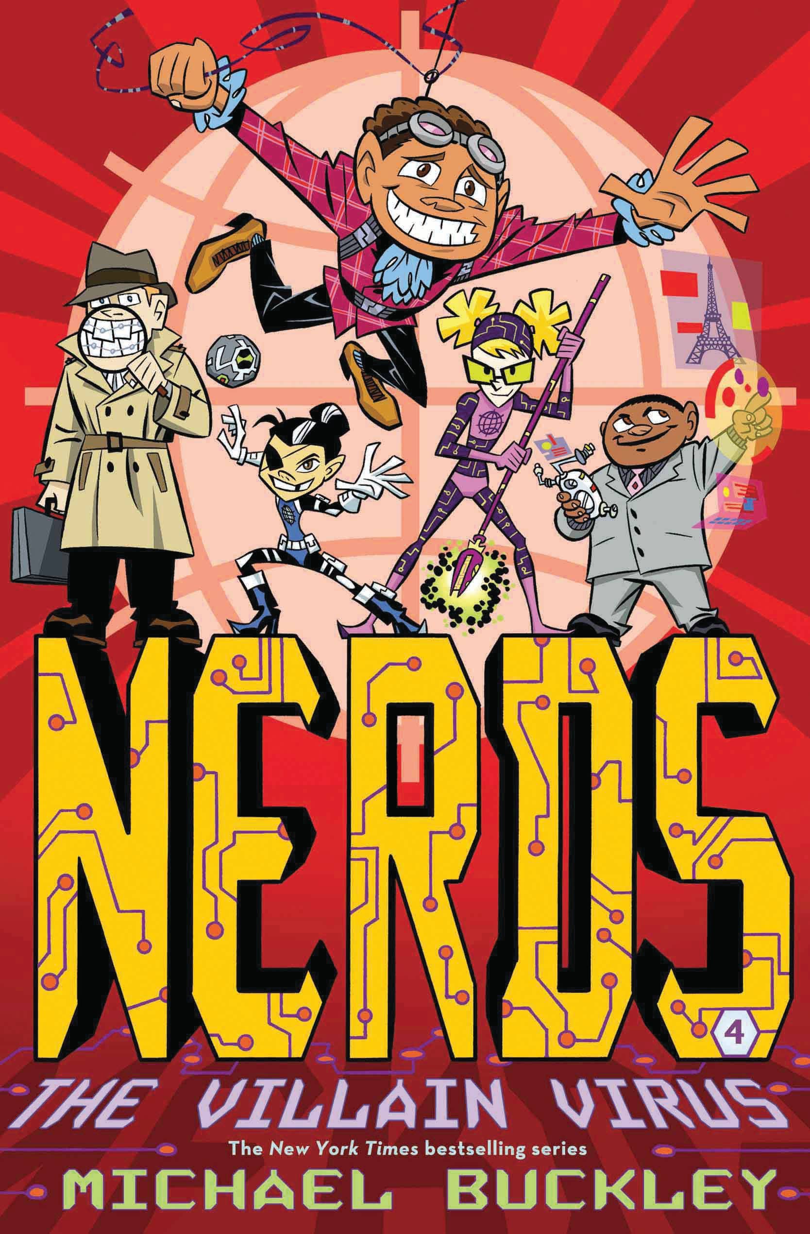 Abrams - Wholesale Middle Grade Book (9-12) - The Villain Virus (NERDS Book Four)0