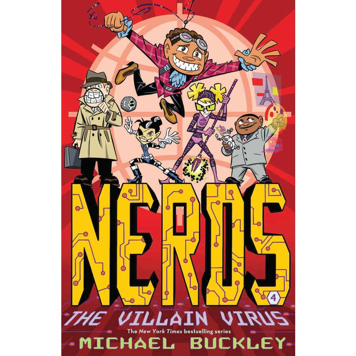 Abrams - Wholesale Middle Grade Book (9-12) - The Villain Virus (NERDS Book Four)