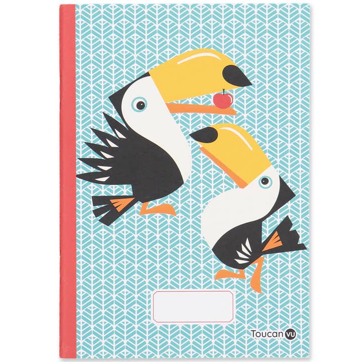 Coq En Pate - Wholesale Notebook - A5 Notebook - 48 pages in recycled paper - Toucan