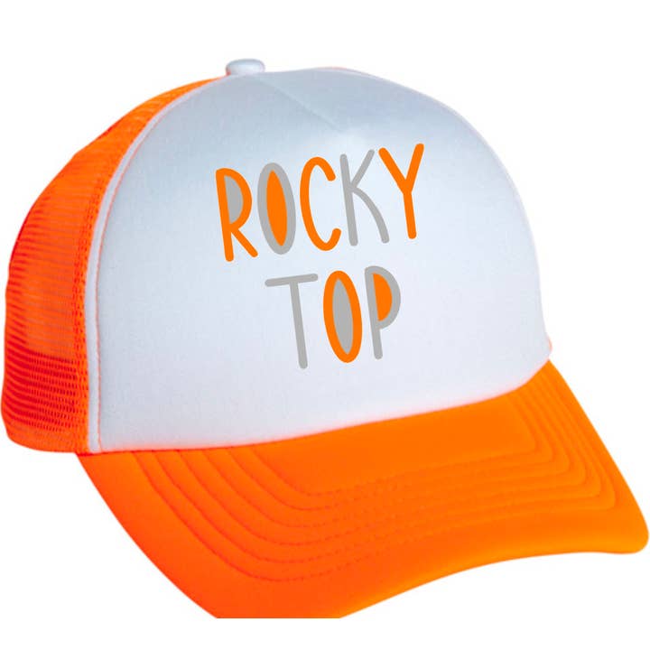 Rocky Top Trucker Hat for wholesale by Gia Gifts Boutique