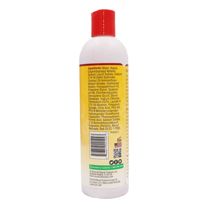 KT Supply - Wholesale Hair Shampoo - African Essence Control Wig Shampoo,HumanSyntheticHair,12oz1