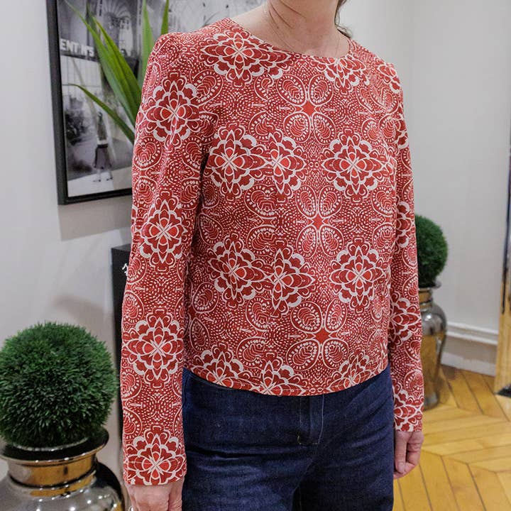 Padrão Nicole - Bolero & Top - FR 34/48, US 2/16, UK 6/20 - por atacado de Coralie Bijasson