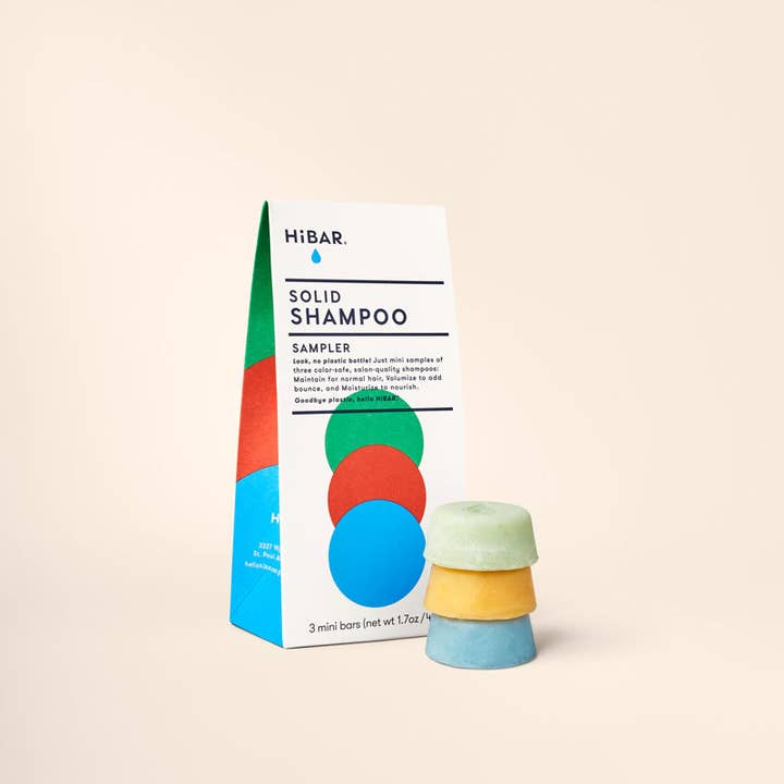 HiBAR - Wholesale Shampoo Puck/Solid Shampoo - HiBAR Shampoo Bar Sampler