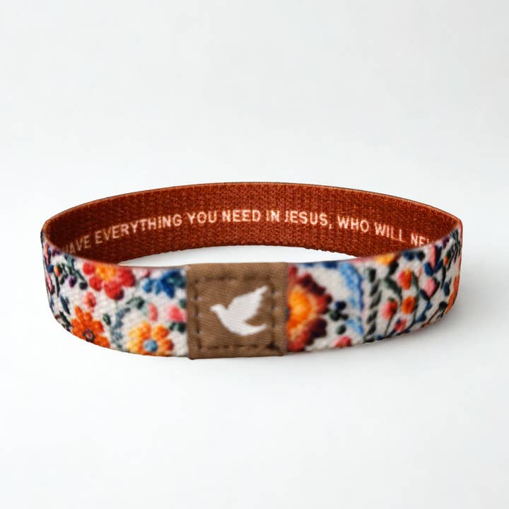 Pink Salt Riot - Wholesale Woven/Braided Bracelet - Never Forget Women's TruthBand5