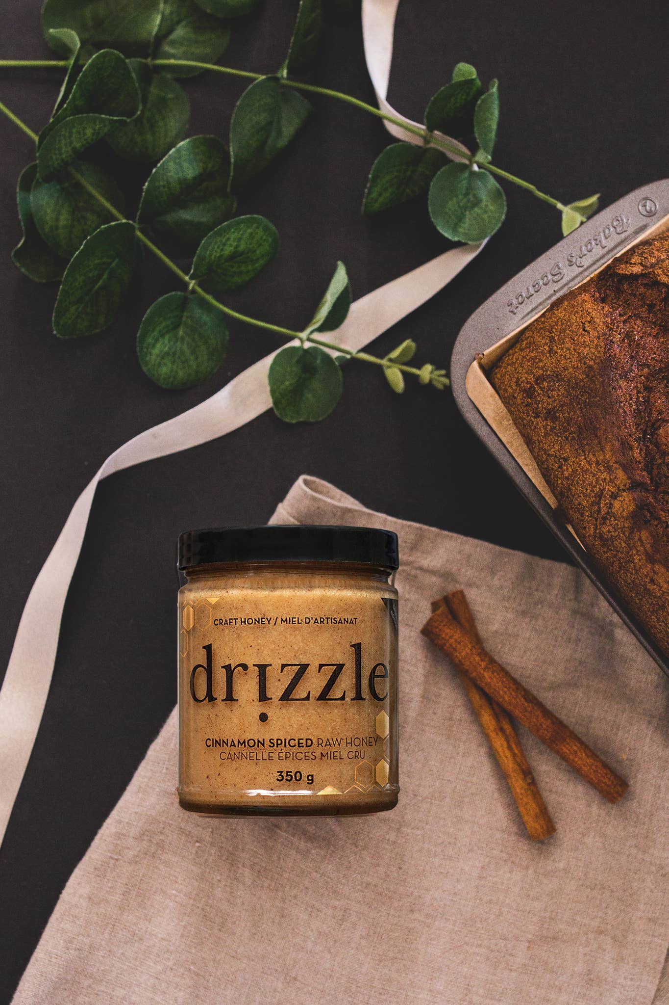 Drizzle Honey - Wholesale Honey - Cinnamon Spiced Craft Honey – 350 g (12 oz)4