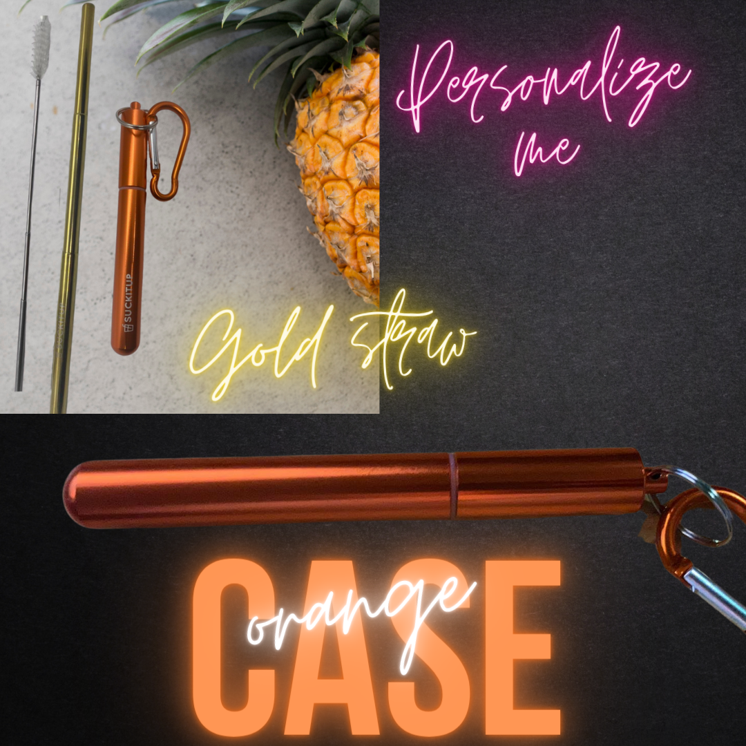 Suck It Up Straws - Vente Paille - Pailles métalliques télescopiques avec étui pour porte-clés et brosse de nettoyage23