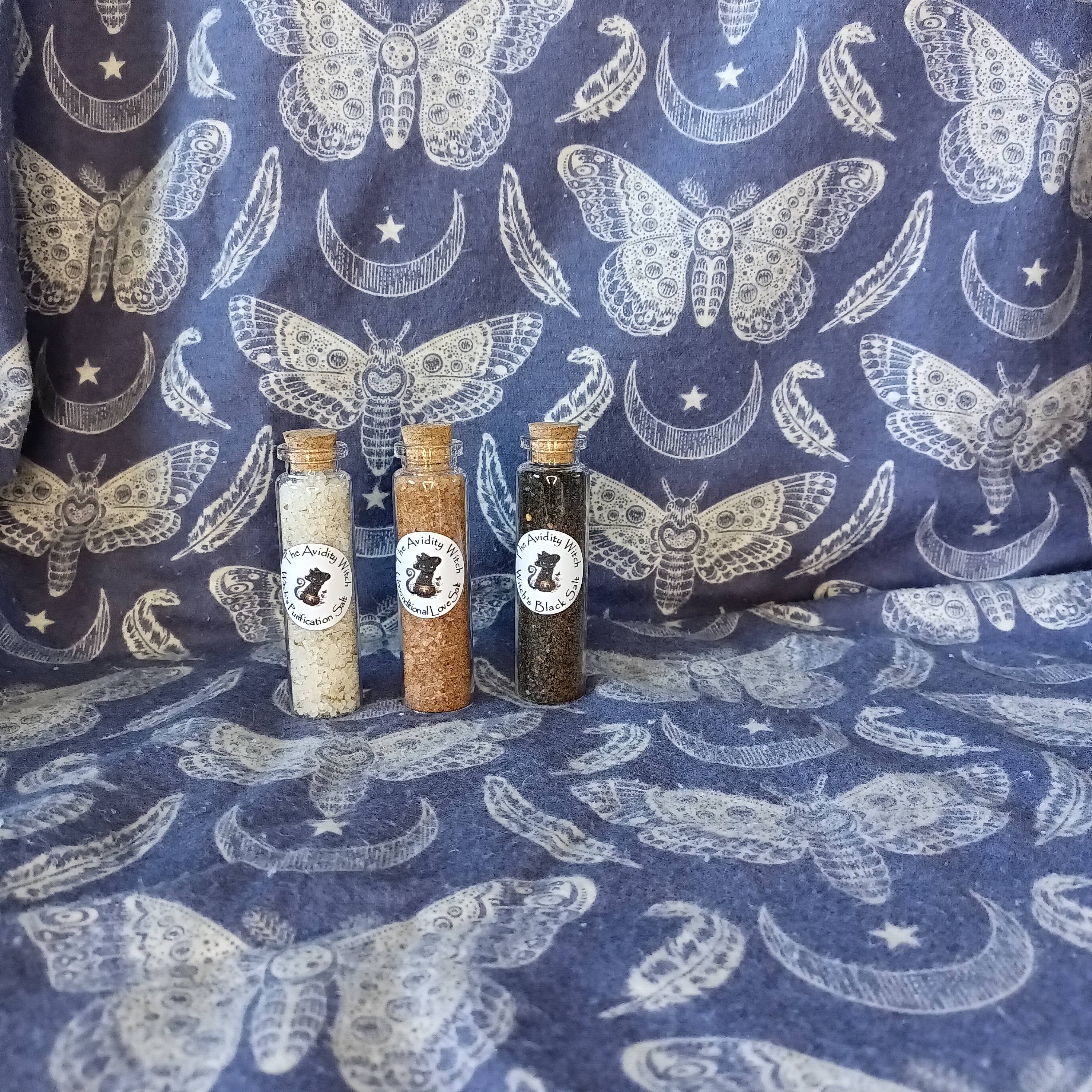 The Avidity Witch - Wholesale Meditation Supplies - Witch Salt Set18